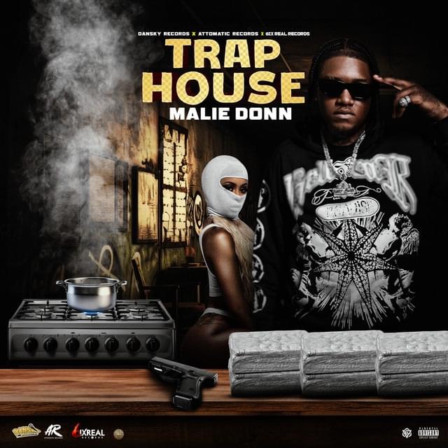 Album cover art for "Trap House" by Malie Donn