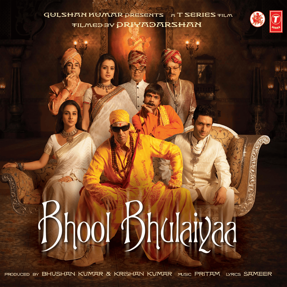 Album cover art for "Bhool Bhulaiyaa" by Pritam