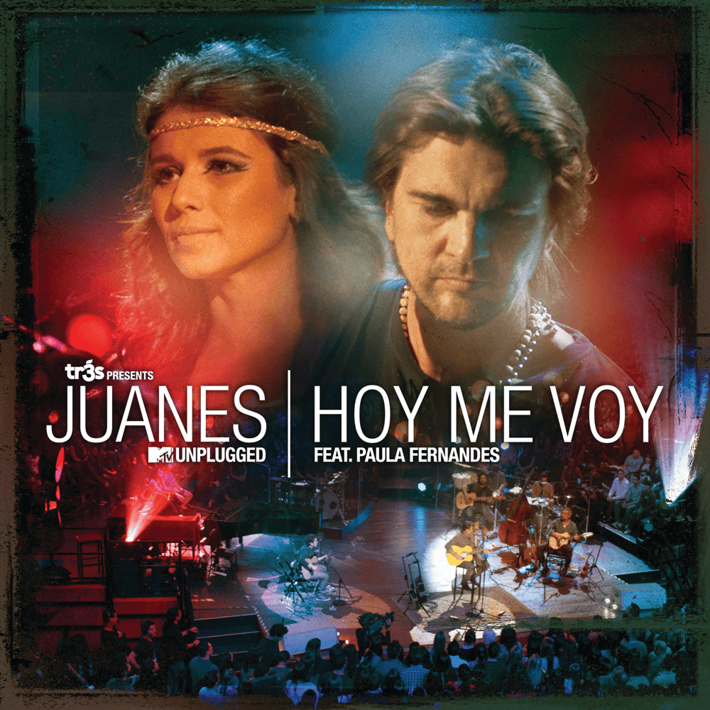 Album cover art for "Hoy Me Voy" by Paula Fernandes & Juanes