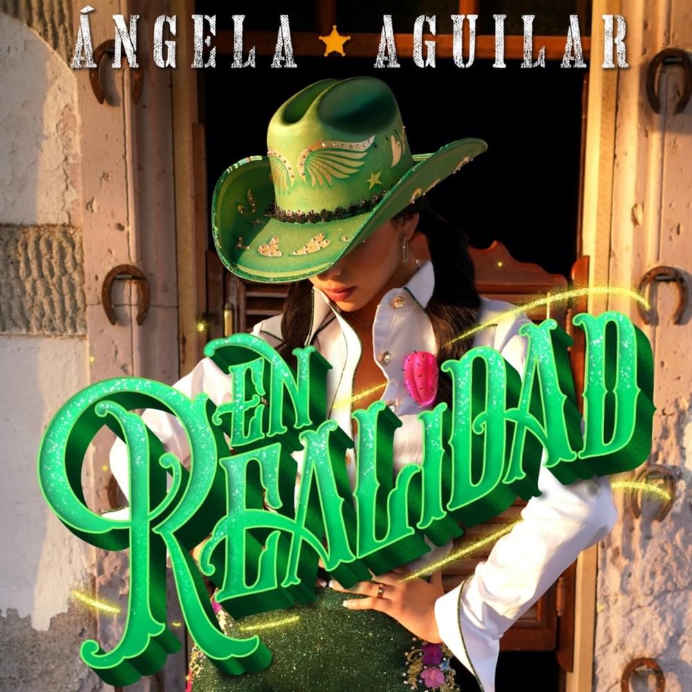 Album cover art for "En Realidad" by Ángela Aguilar