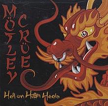Album cover art for "Hell on High Heels" by Mötley Crüe