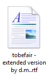 Album cover art for "tobefair (extended version)" by chicagoland