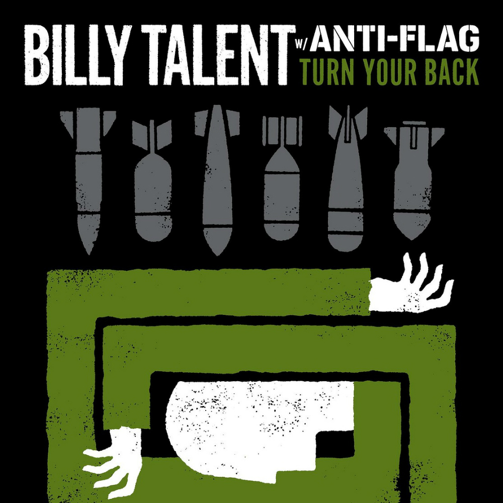 Album cover art for "Turn Your Back (feat. Anti-Flag)" by Billy Talent & Anti-Flag