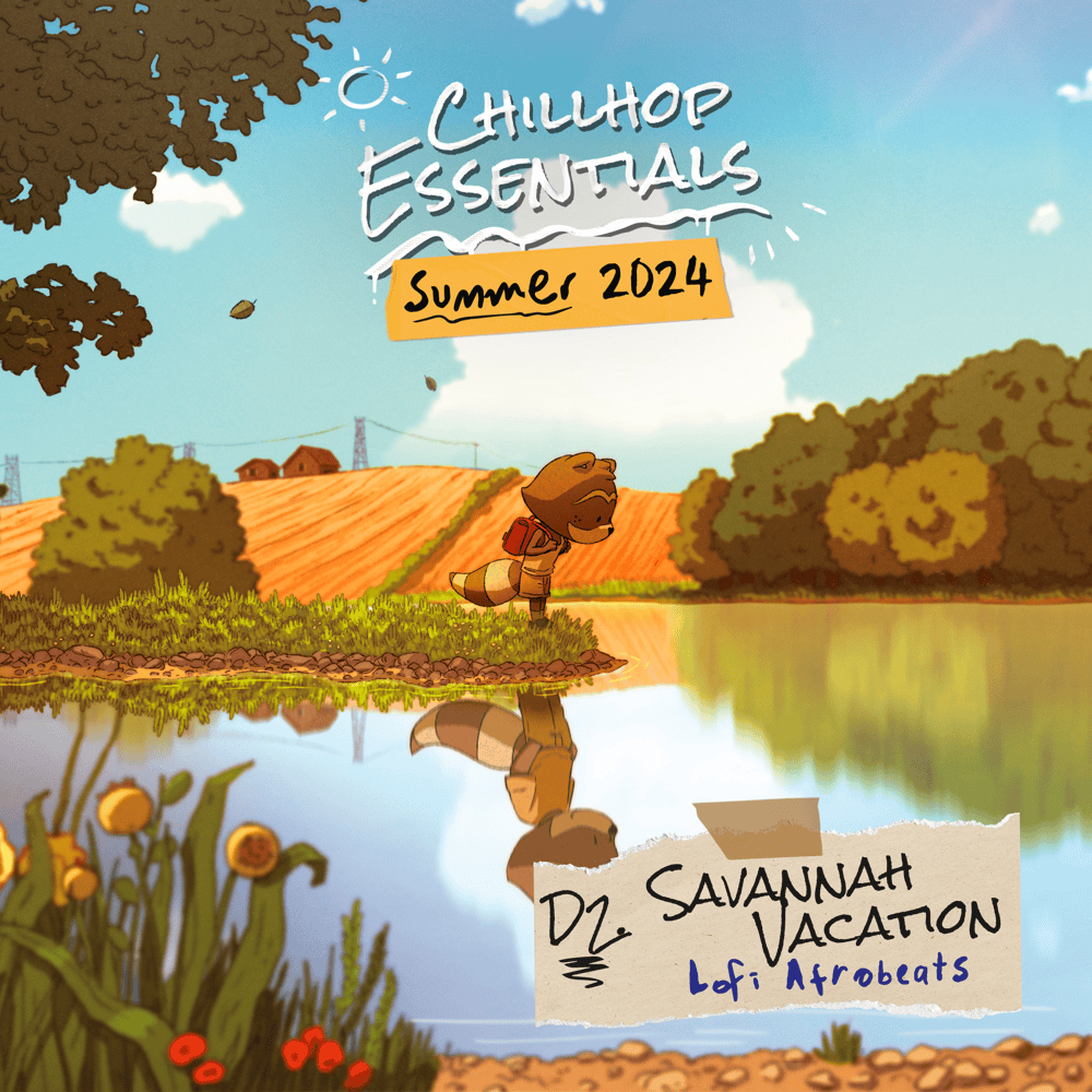 Album cover art for "Savannah Vacation" by Aduza Dolozi