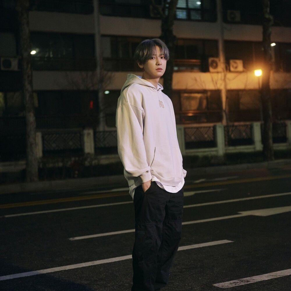 Album cover art for "Forgiveness" by CHANYEOL