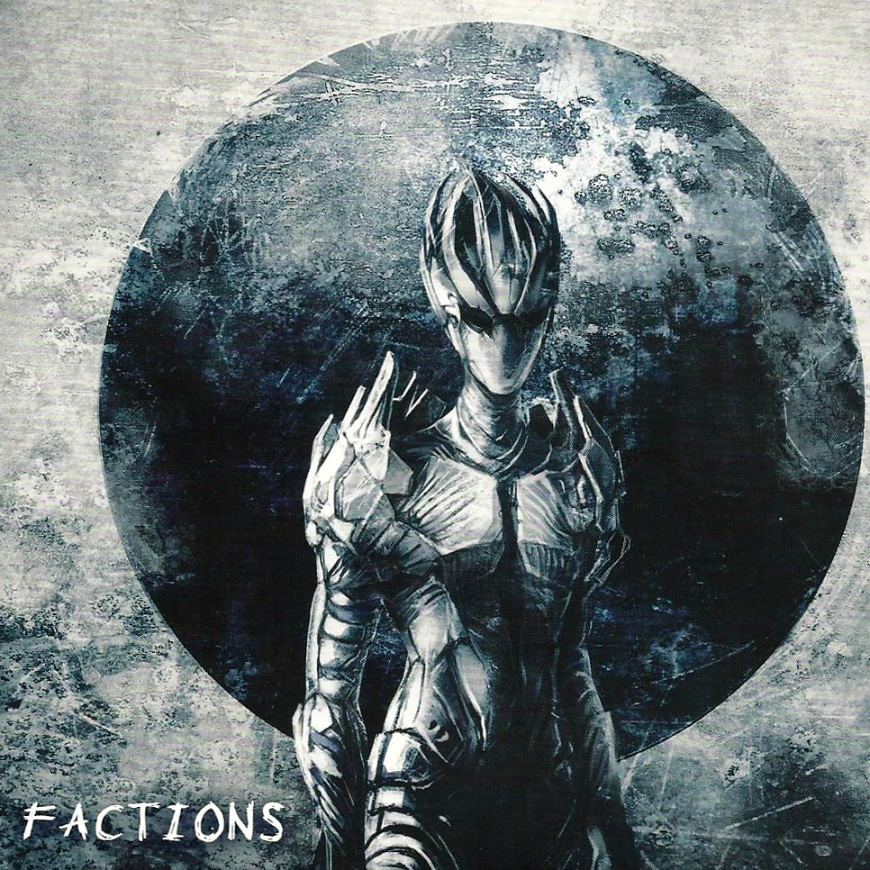 Album cover art for "Faction 04" by Celldweller