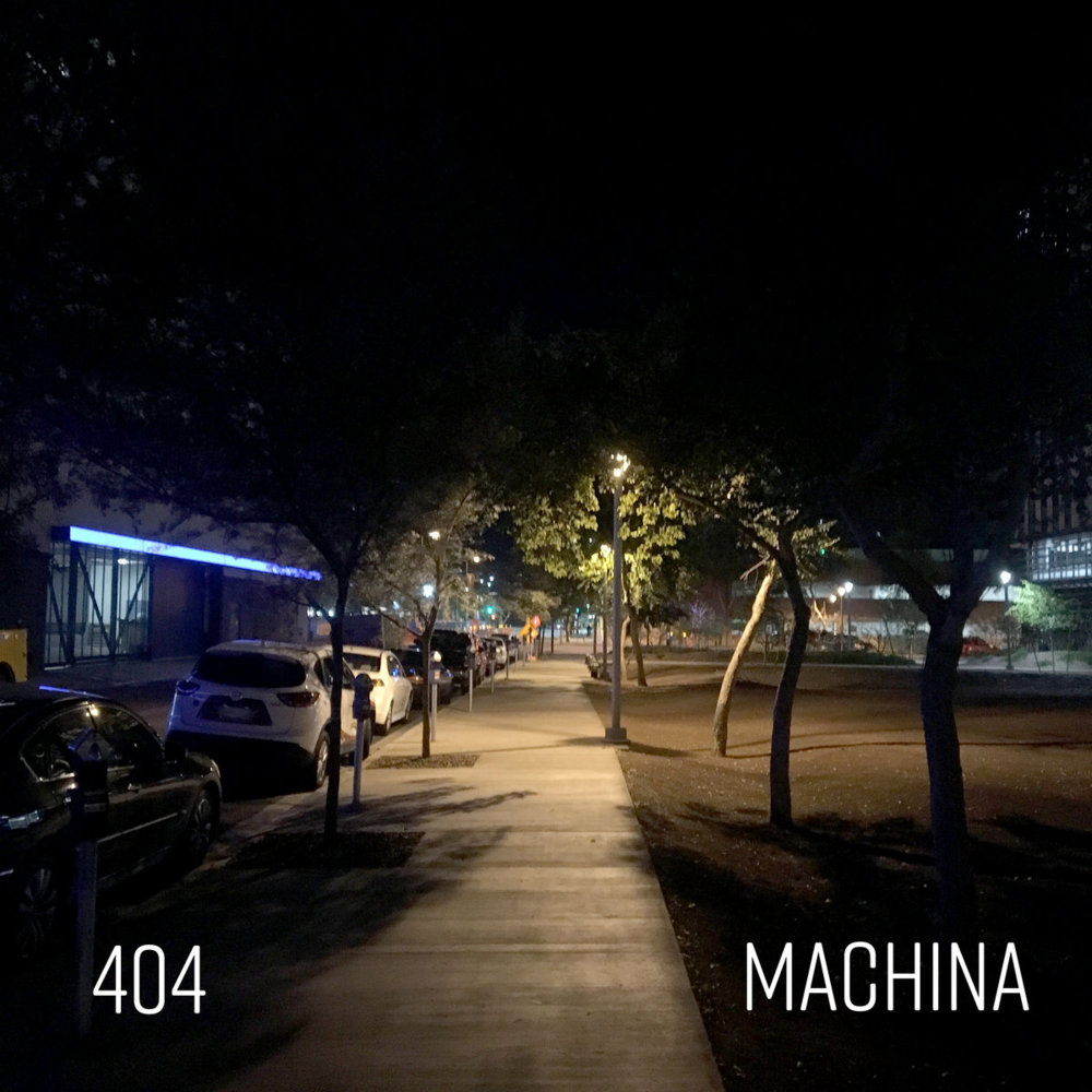 Album cover art for "Machina" by 404