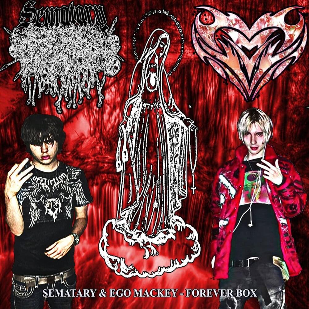 Album cover art for "FOREVER BOX" by Sematary & ego mackey