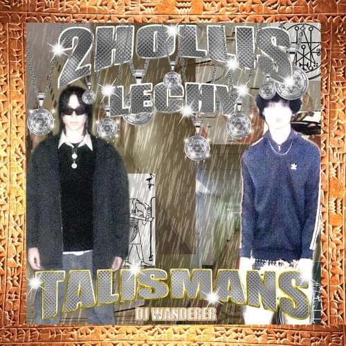 Album cover art for "TALISMANS" by Lechy