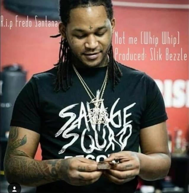 Album cover art for "Not Me (Whip Whip)" by Fredo Santana & MuddyTrapper