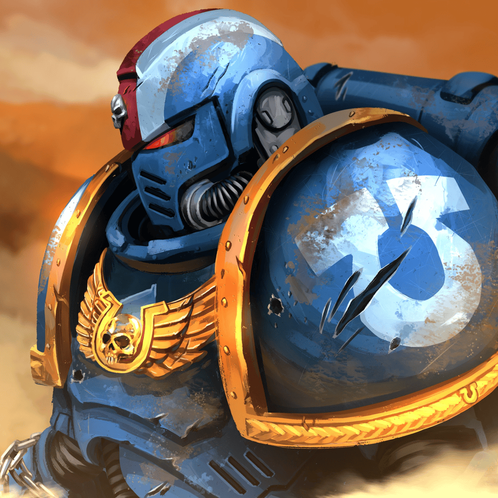 Album cover art for "Ultramarines" by Jonathan Young
