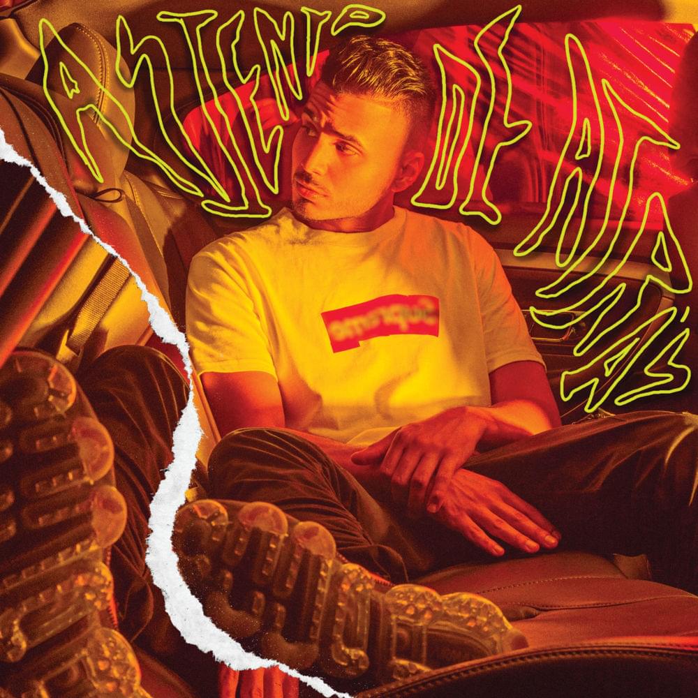 Album cover art for "Asiento de Atrás" by Álvaro Díaz