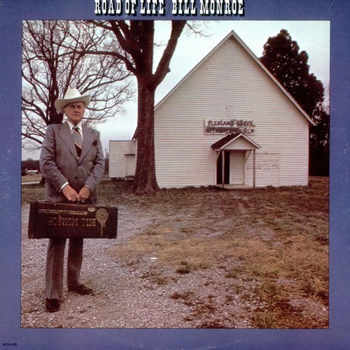 Album cover art for "Just Over In The Gloryland" by Bill Monroe