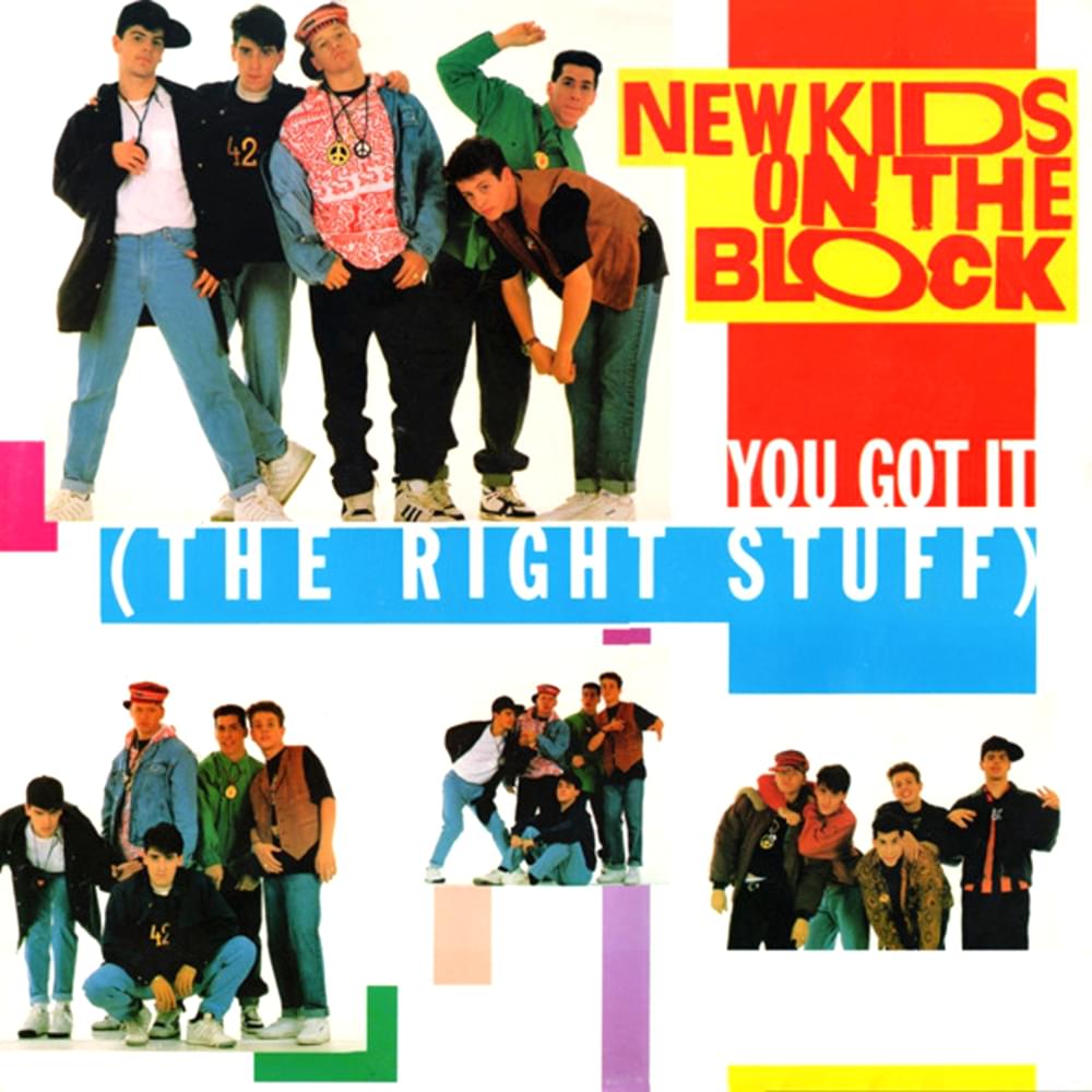 Album cover art for "You Got It (The Right Stuff) (7" Version)" by New Kids On the Block