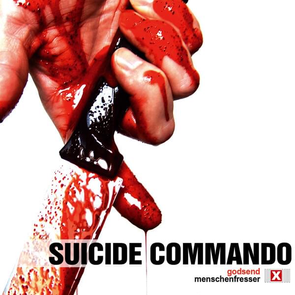 Album cover art for "Menschenfresser (Eat Me)" by Suicide Commando