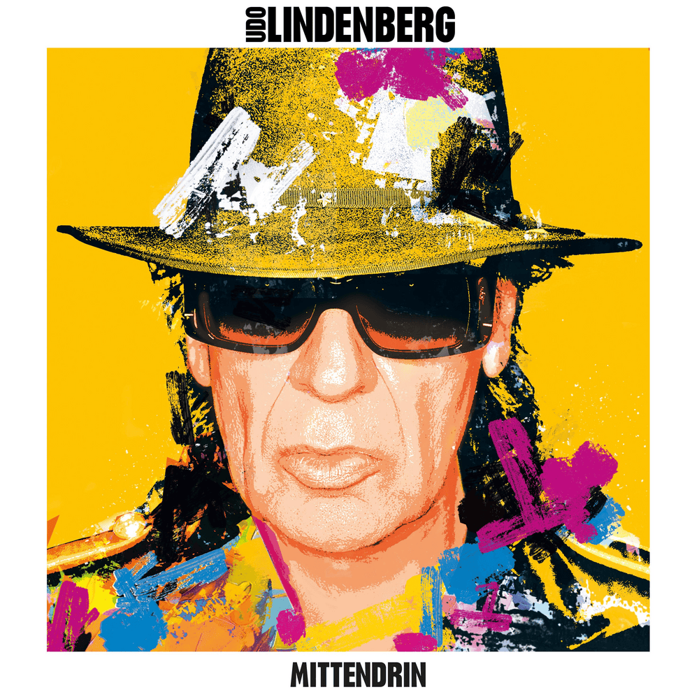 Album cover art for "Mittendrin" by Udo Lindenberg