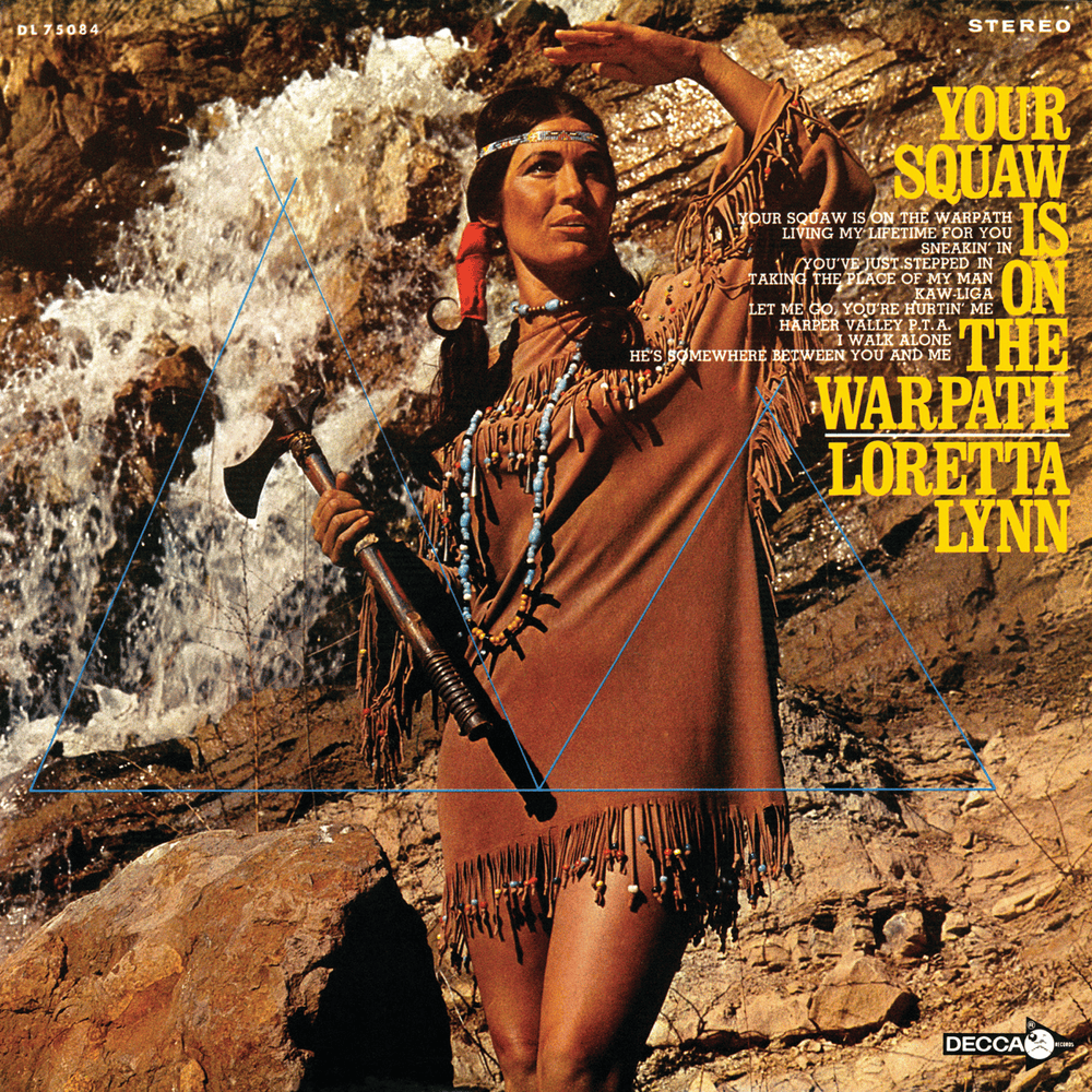 Album cover art for "You’ve Just Stepped In (From Stepping Out on Me)" by Loretta Lynn