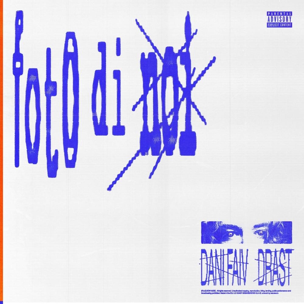 Album cover art for "FOTO DI NOI" by Dani Faiv & Drast