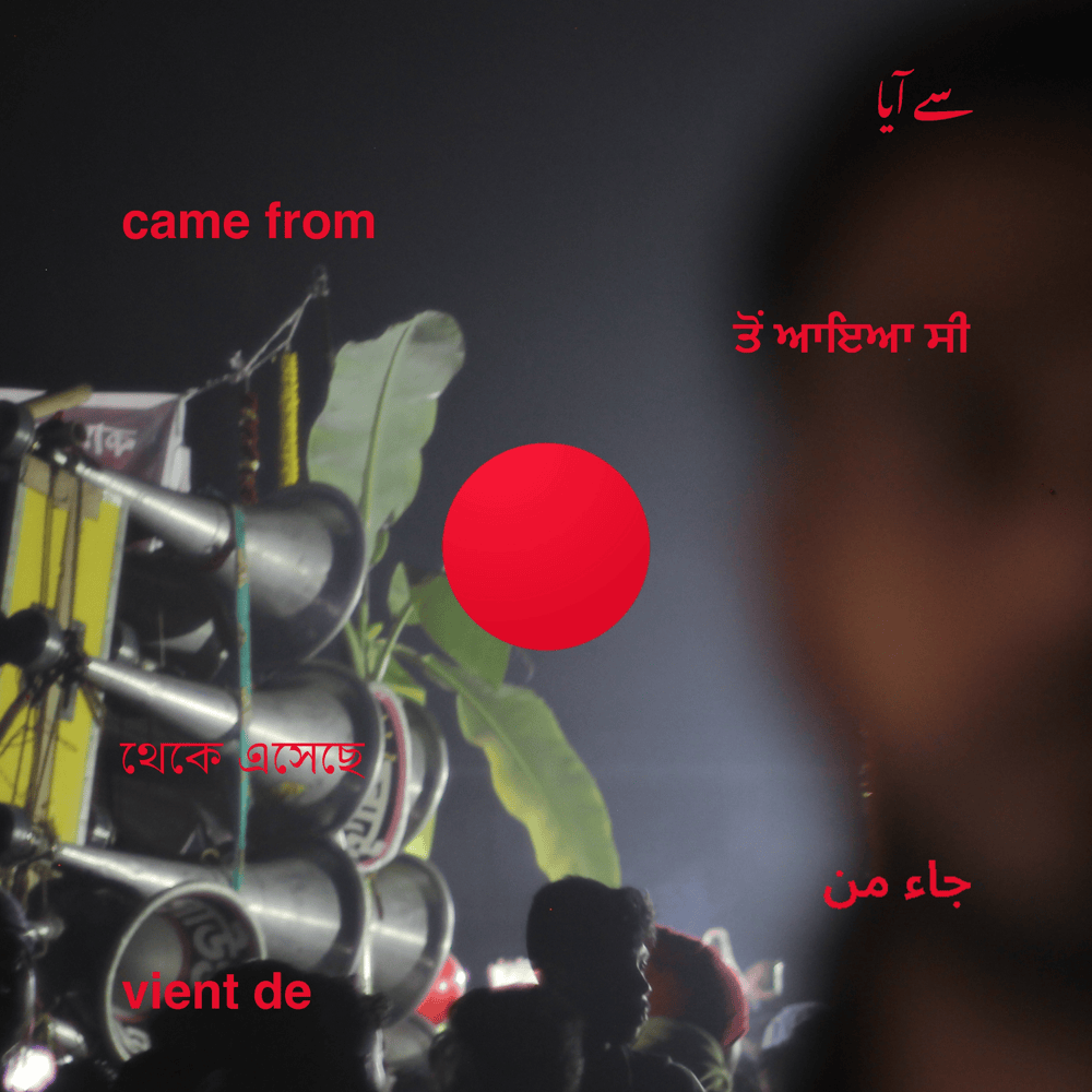 Album cover art for "Came From" by Anik Khan