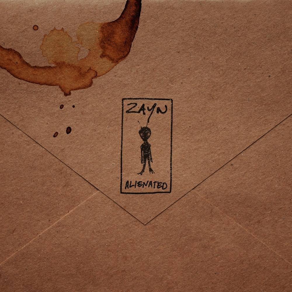 Album cover art for "Alienated" by ZAYN