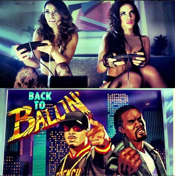 Album cover art for "Back 2 Ballin" by Wale & French Montana