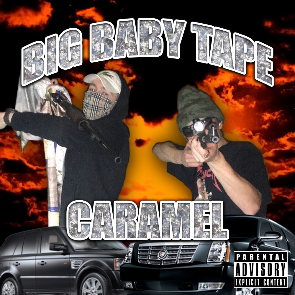 Album cover art for "Caramel" by Big Baby Tape