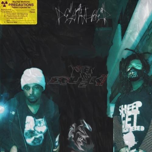 Album cover art for "DEATHBED" by ERIC NORTH & terr9r