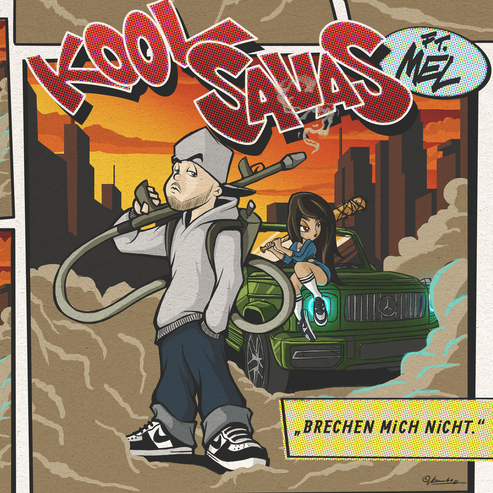 Album cover art for "Brechen mich nicht" by Kool Savas