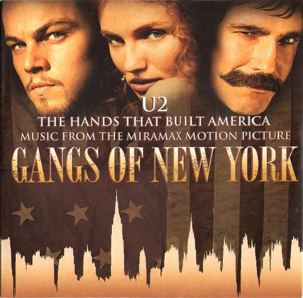 Album cover art for "The Hands That Built America" by U2