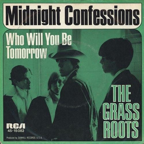 Album cover art for "Midnight Confessions" by The Grass Roots