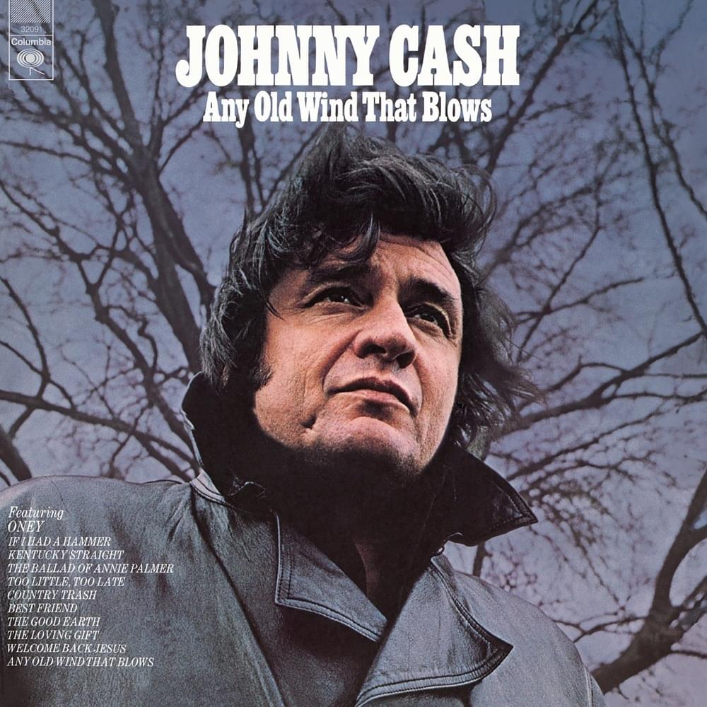 Album cover art for "Country Trash" by Johnny Cash