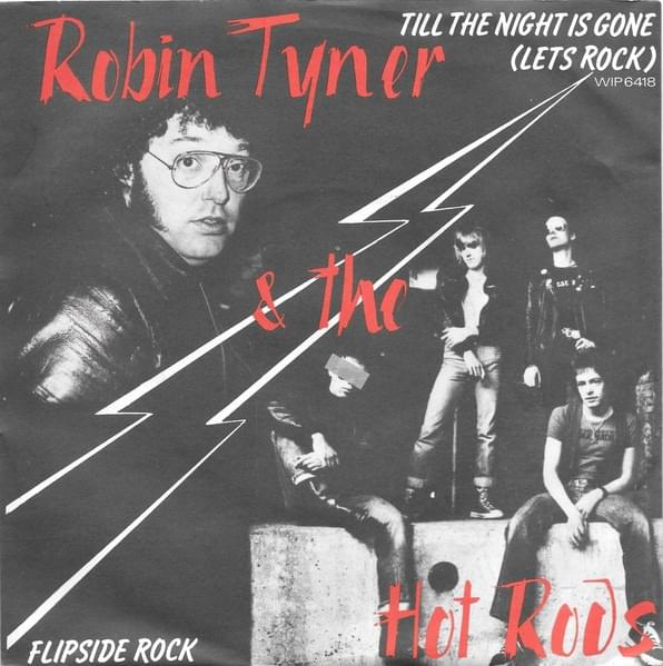 Album cover art for "Till The Night is Gone" by Robin Tyner and The Hotrods
