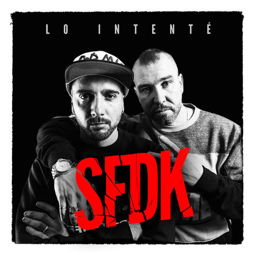 Album cover art for "Lo Intenté" by SFDK