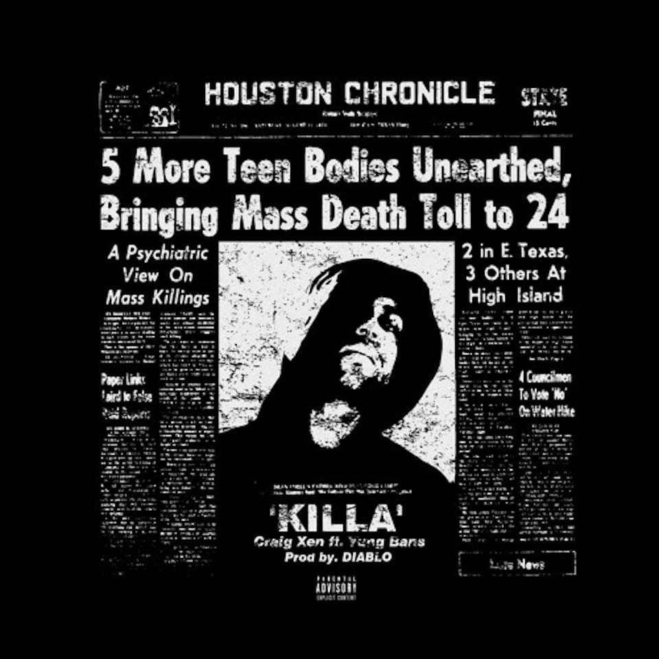 Album cover art for "Killa" by Craig Xen & Yung Bans