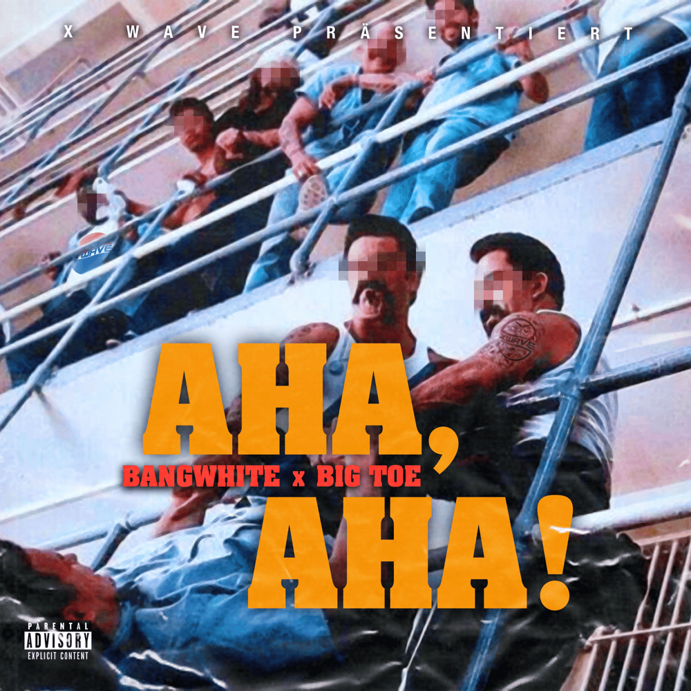 Album cover art for "Aha, Aha!" by BANGWHITE