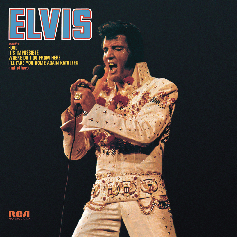 Album cover art for "Where Do I Go from Here" by Elvis Presley