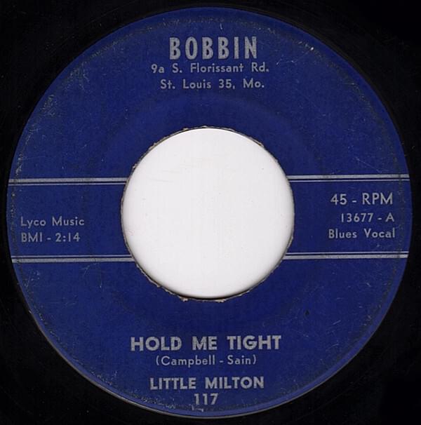Album cover art for "Hold Me Tight" by Little Milton