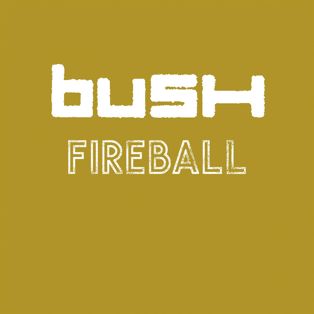 Album cover art for "Fireball" by Bush