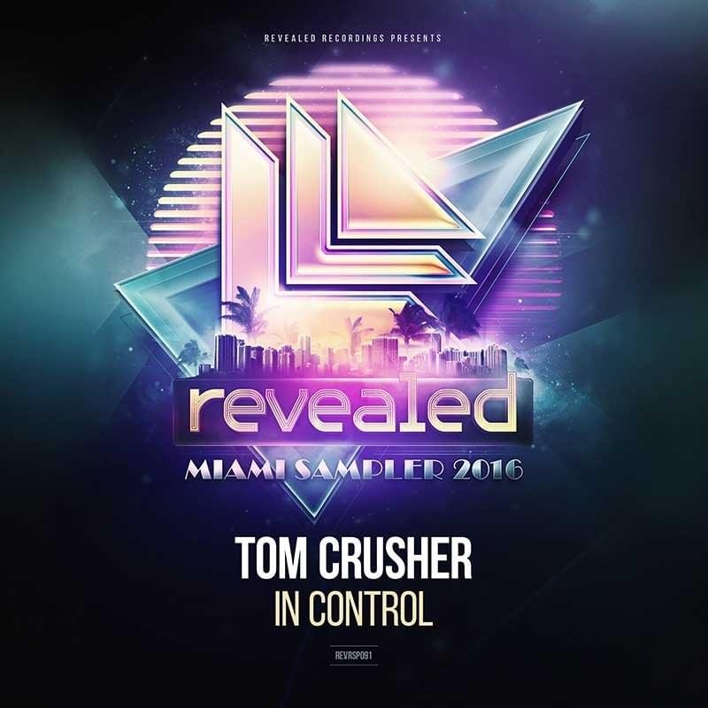 Album cover art for "In Control" by Tom Crusher