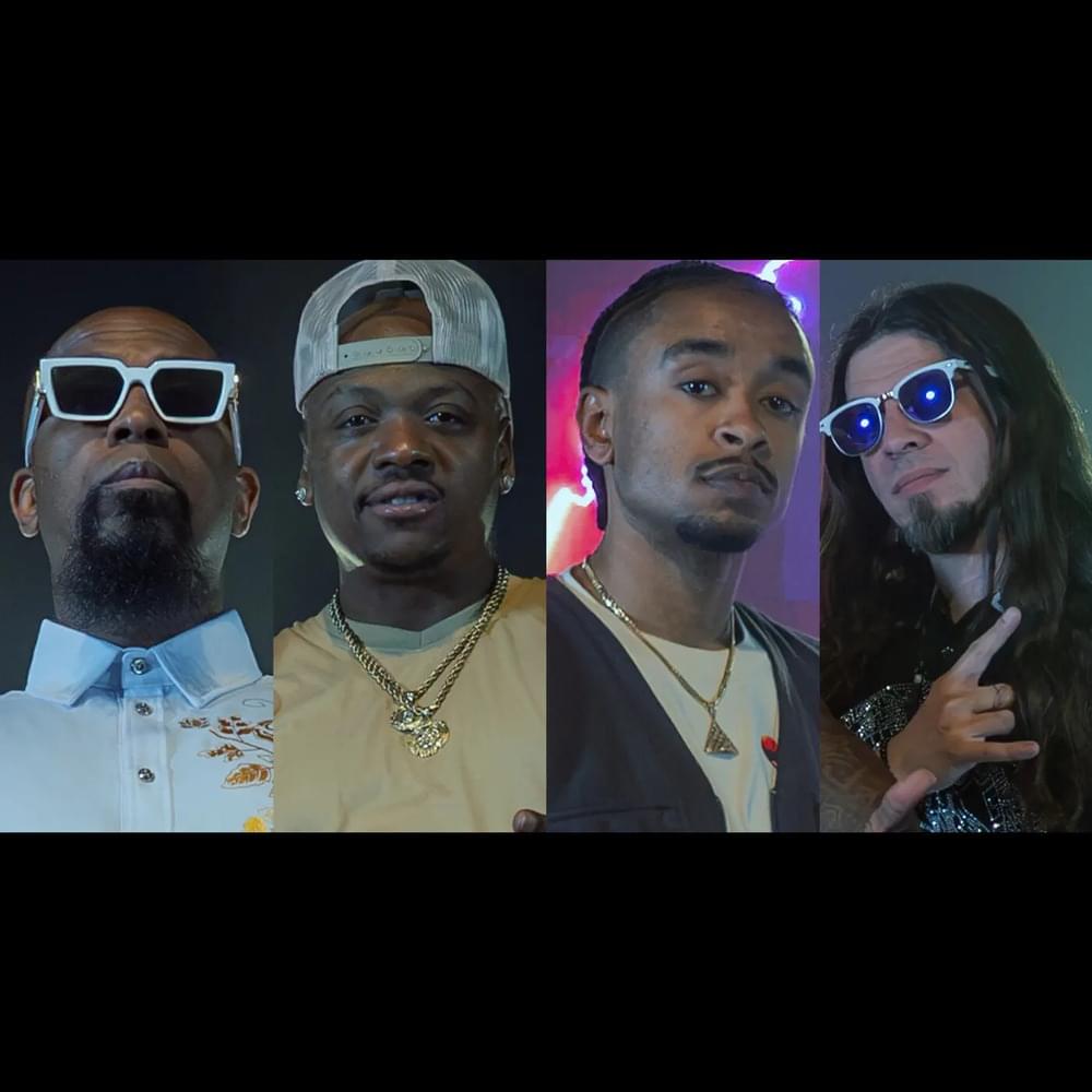 Album cover art for "Boomer Rang" by Tech N9ne & Stevie Stone & K.A.A.N. & UBI