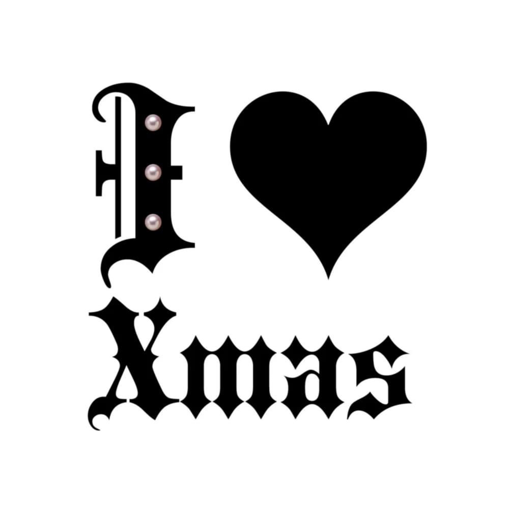 Album cover art for "I LOVE XMAS" by Tommy heavenly⁶