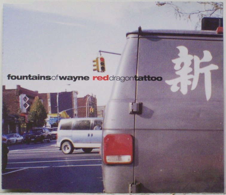 Album cover art for "Red Dragon Tattoo" by Fountains of Wayne