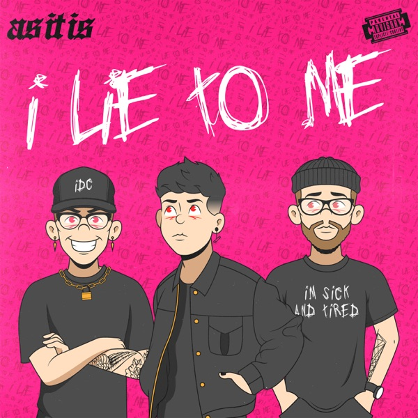 Album cover art for "I LIE TO ME" by As It Is