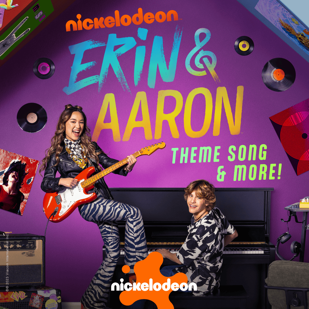 Album cover art for "Mashup Song" by Erin & Aaron Cast