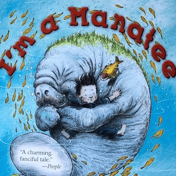 Album cover art for "I’m a Manatee" by John Lithgow