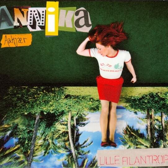 Album cover art for "Lille filantrop" by Annika Aakjær