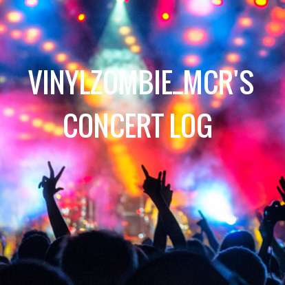 Album cover art for "Concert Log" by Formerly VinylZombie_MCR