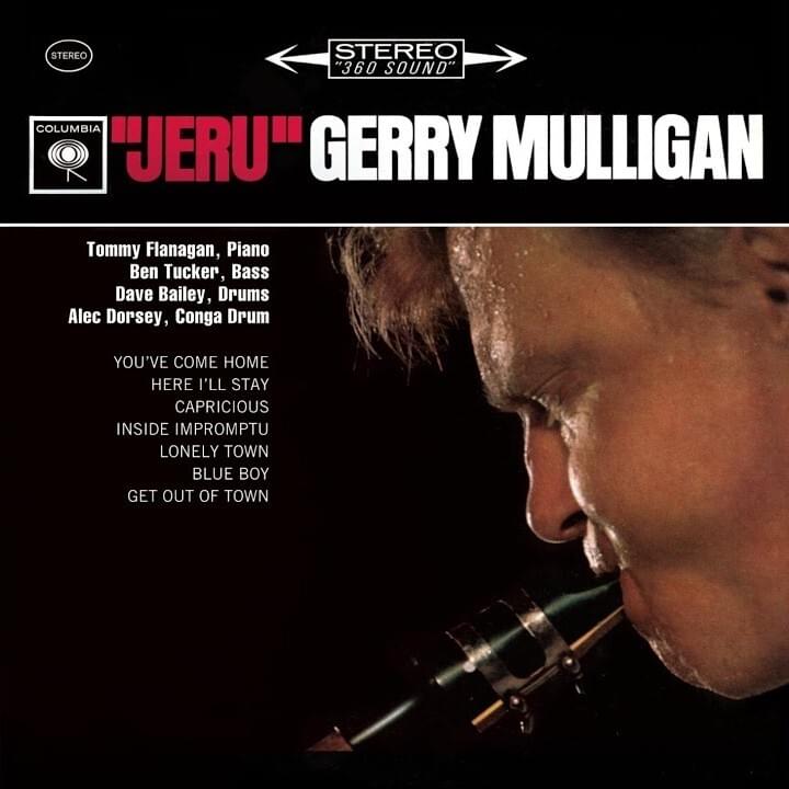 Album cover art for "Blue Boy" by Gerry Mulligan