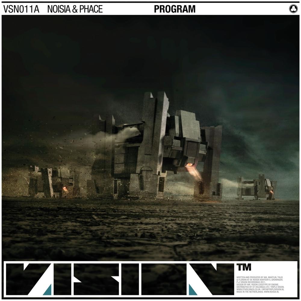 Album cover art for "Program" by Noisia