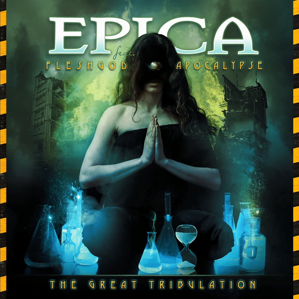 Album cover art for "The Great Tribulation" by Epica & Fleshgod Apocalypse